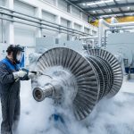 dry ice blasting turbines